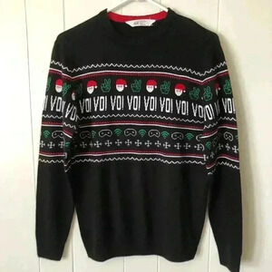 H&M Women’s Ugly Christmas Acrylic Top Sweater Size M